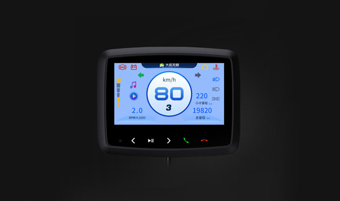 Intelligent two-wheeler meter